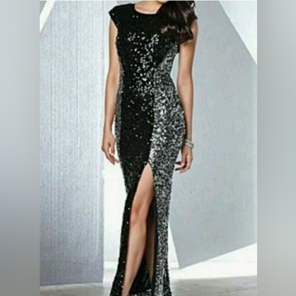 Venus Couture Gorgeous Sequin Formal Dress